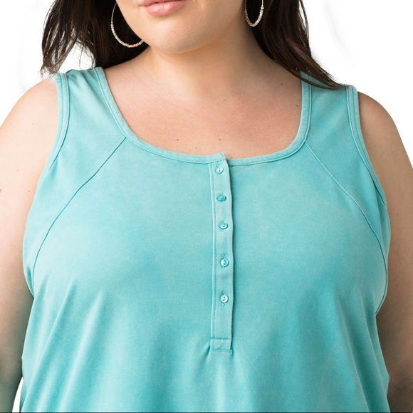 prAna Women's Plus Thistle Tank Top- size 1X - Picture 5 of 6